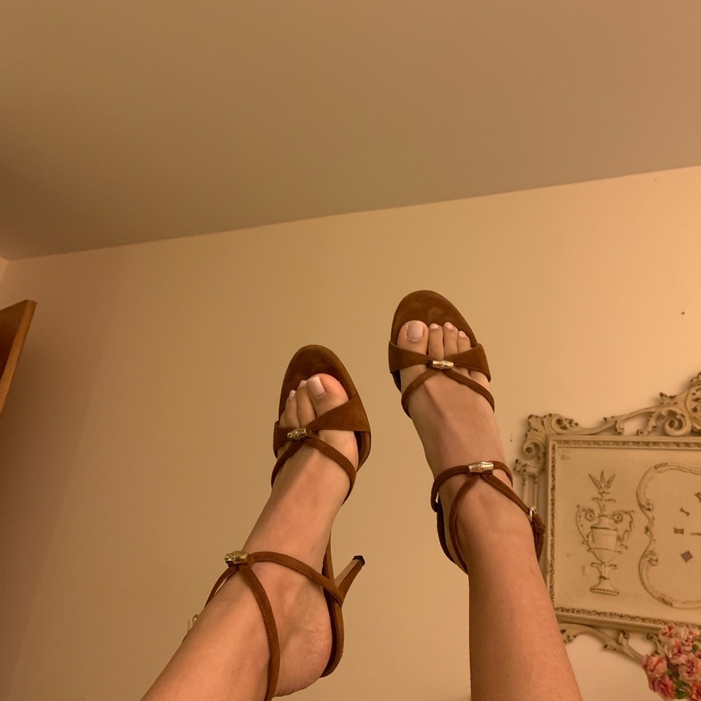 Authentic Gucci Suede Sandals